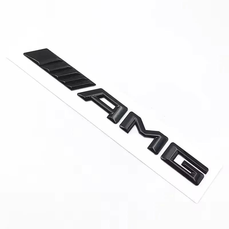

3D ABS Black CLA45 Logo TURBO 4MATIC Badge Car Rear Star Sticker Trunk AMG Emblem For Mercedes Benz CLA 45 AMG W117 Accessories
