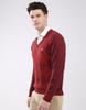 MONTE CARLO Men's V Neck Full Sleeve Pullover