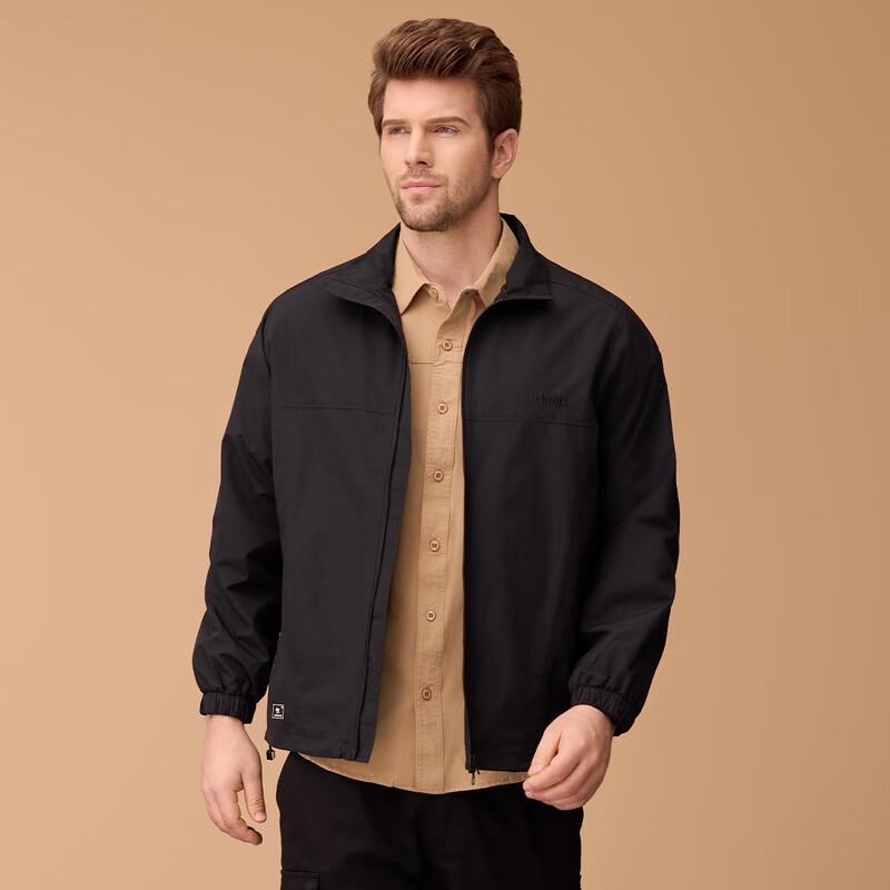 Jeep Men's Stand Collar Casual Sports Jacket