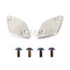 Fit For ZXJC 500RR ZX 500RR Motorcycle Mirror Seat Cover CNC Rearview Mirrors Seat Driven Mirror Base Brackets