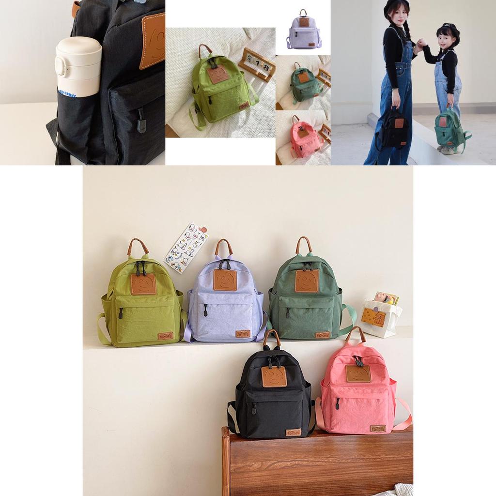 Mochila Adorável para Jardim de Infância Bolsa Bonita de Nylon Respirável Para Meninos e Meninas