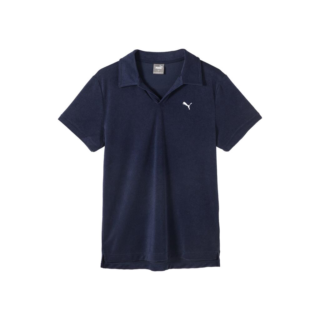 New PUMA Polo Shirt Men's Tweed Blue 671065-06