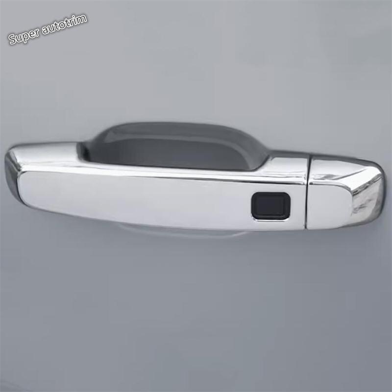 Door Handle Bowl Decoration Protector Cover Trim For Great Wall GWM WEY TANK 300  - 2025 Chrome Black Accessories Exterior