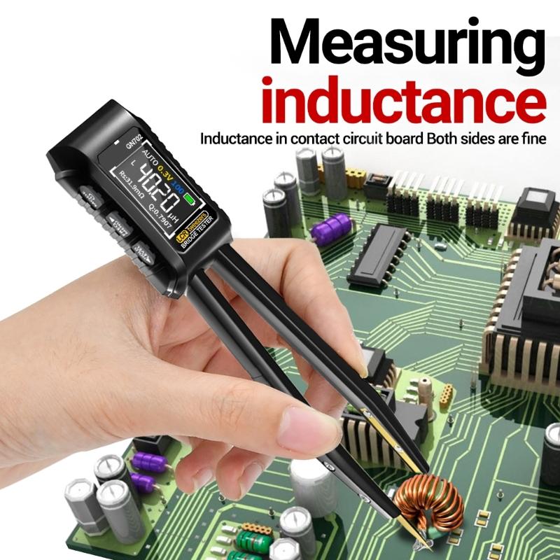 Tragbarer Tester für elektronische Bauteile Kleiner elektronischer Bauteiltester Leicht zu tragen für Ingenieure & Techniker