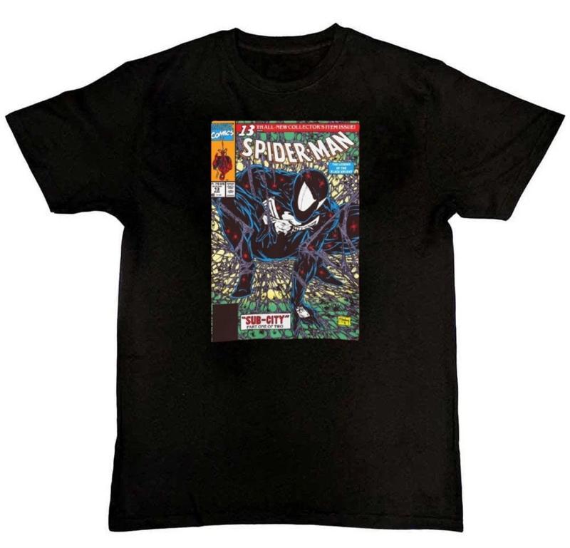 Spider-Man - Todd McFarlane Art Graphic Print Unisex T-Shirt L