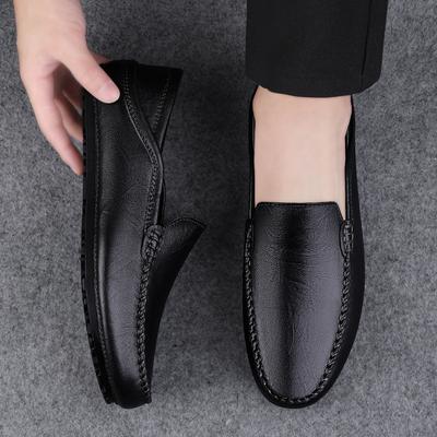 FashionMale Genuine Leather Flat Designer Shoes Luxury Men Business Shoes Lightweight Men Wedding Dress Shoes Fashion Lofer Shoes Man