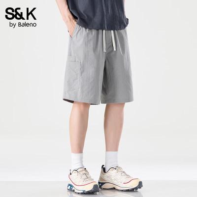 Baleno Men's S&K Breathable Casual Shorts