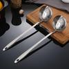 Stainless Steel Soup Ladle & Strainer Detachable Skimmer for Hot Pot Ergonomic Long Handle Rust-Resistant Essential Kitchen Utensil