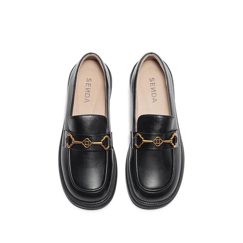SENDA Women's Horsebit Slip-on Loafers