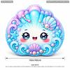 Kawaii Galaxy Dumpling Pillow Starry Bao Cushion Cute Space Throw Pillow Shaped Stuffed Floor Cushion For Home Decor Gift