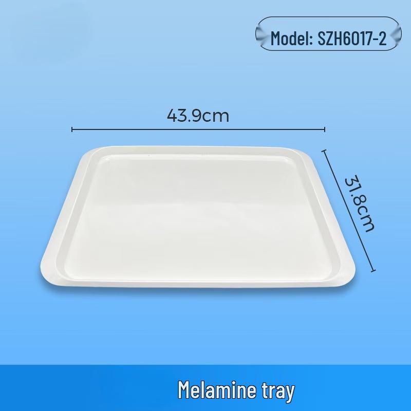 Wuhé 17-inch Melamine Dinner Plate