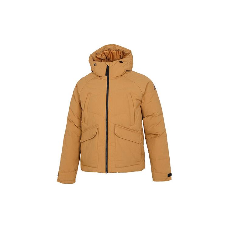 Мужская пуховая куртка Adidas Имбирно-желтая GQ2506 M