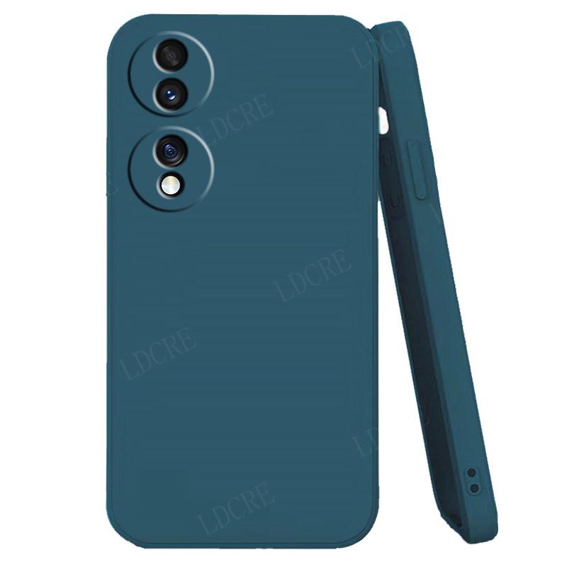

Чехол для Honor 70, чехол для Huawei Honor 70 Capas, оригинальный противоударный чехол-бампер для телефона TPU, мягкий чехол для Honor 70 90 Pro Fundas For Honor 70 синий