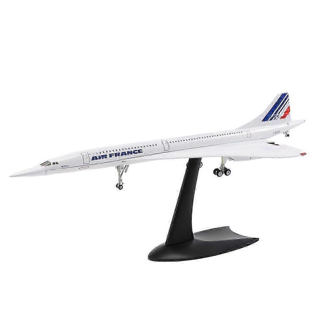 Modello Aereo di Linea Supersonico Concorde 1/200 Air France Airways per Collezionismo Statico