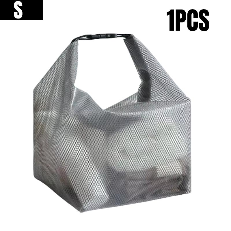 1/1pc Handheld Waterproof Storage Bag Large Capacity Travel Makeup Handbag Portable Outdoor Fitness Clothing Swim Wash Bag