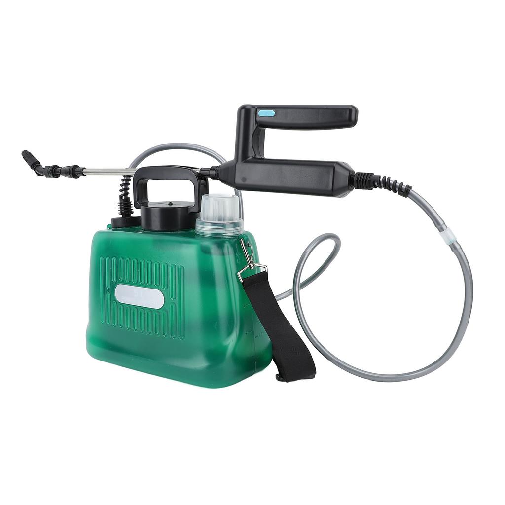Elektrický postřikovač Přenosný 5L Napájený baterií 2000mAh Automatický se 4 tryskami Elektrický postřikovač na plevel