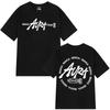 Rapper Maka Aura Tour 2025 Gothic Punk T Shirts Men Women Clothing Fashion Vintage T-shirts Casual Cotton Hip-hop Loose T Shirt
