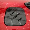 1X Car Carbon Fiber Look Fuel Tank Decorator Cover For Toyota C-Hr Chr Lhd 2018