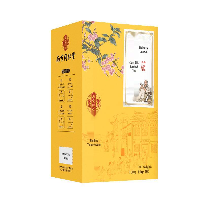 Nanjing Tongrentang Mulberry Leaf, Corn Silk & Burdock Tea Bags