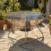 Charcoal Grill with Carry Bag High-Temperature Resistant for Camping