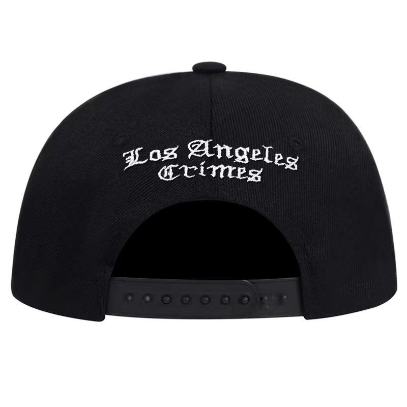 New hat embroidered letters baseball cap men's and women's casual versatile simple flat cap