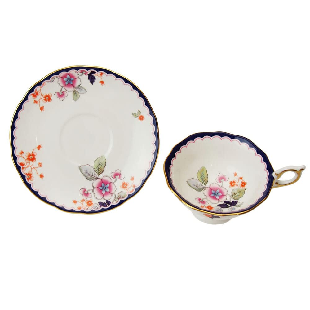 Wedgwood Wanderlust Jasmine Bloom Teacup and Saucer [Parallel Import]