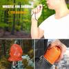 Outdoor Emergency Survival Sleeping Bag Thermal Blanket Mylar Waterproof Reusable Sack Portable Camping Hiking Emergency Gear