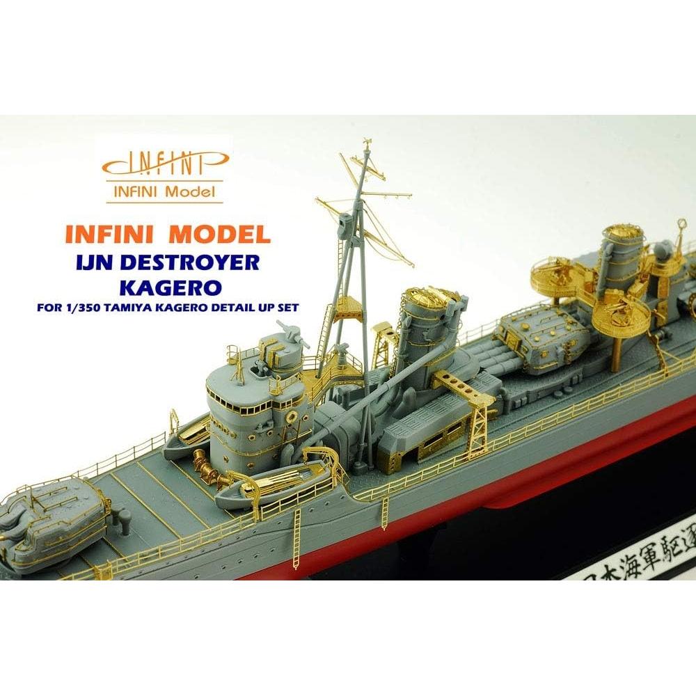 Infini Model 1 350 Im Serie Japanische Marine Zerstörer Kagero Detail Upgrade Set T