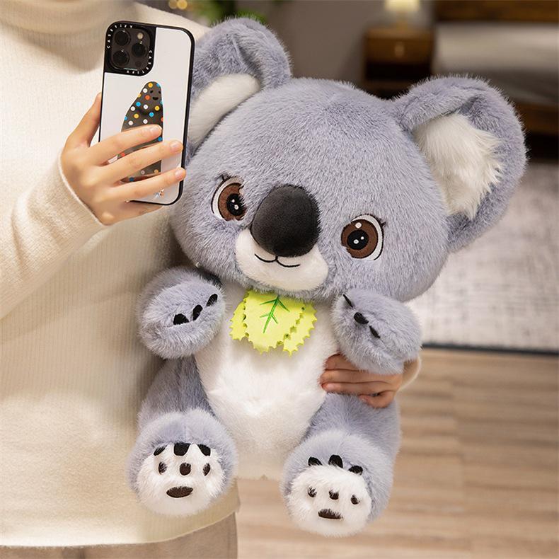 Zoo Trio: Raccoon, Red Panda & Koala Plush Set