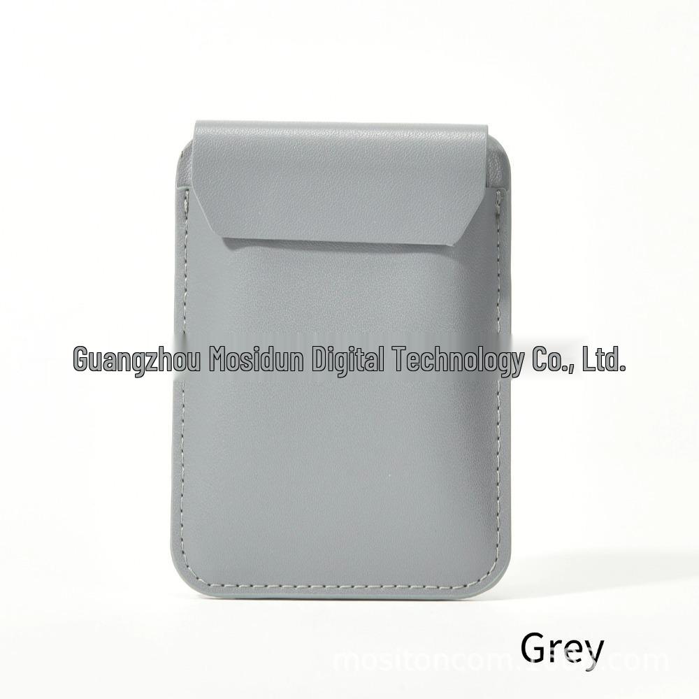 Apple MagSafe Magnetic Card Holder for iPhone 16/15 - PU Leather Wallet Bracket