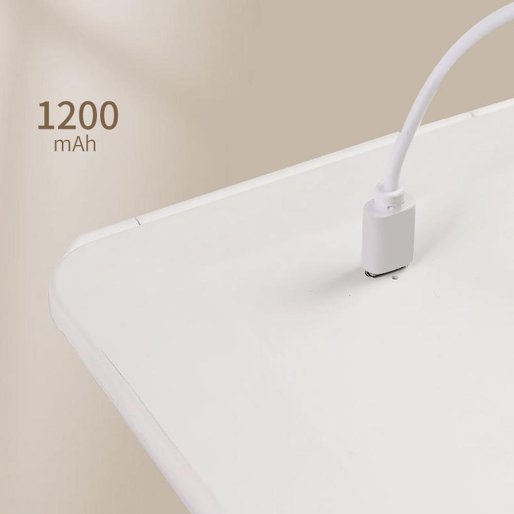 

Portable Folding Mirror 3 Colors LED Mirror for Dressing Table Dimmable Cosmetic Mirror White