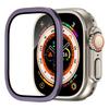 Tempered Glass for Apple Watch Ultra 49mm Titanium Metal Frame Anti-Scratch Film for Series Ultra 2 Screen Protector Accessories