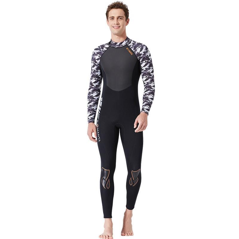 Mens Womens 1.5mm Full-Body Wetsuit Diving Snorkeling Surfing Swimming Warmth Protection Spring Fall Winter Use