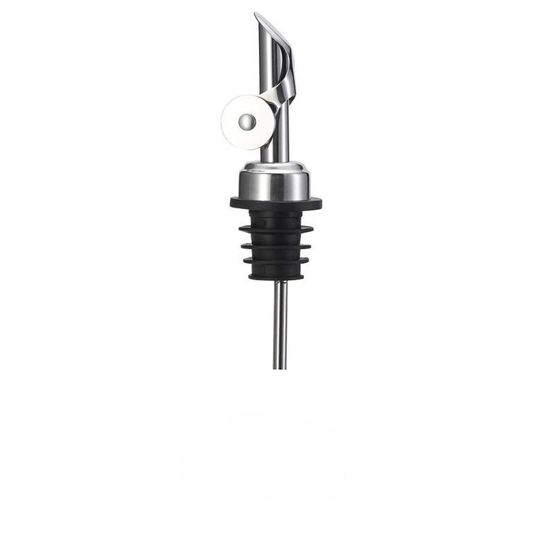 Hot Stainless Steel Wine Pour Nozzle, Weighted Automatic Opening, Automatic Cover Gravity Flip, Olive Oil Vinegar Bottle Stopper