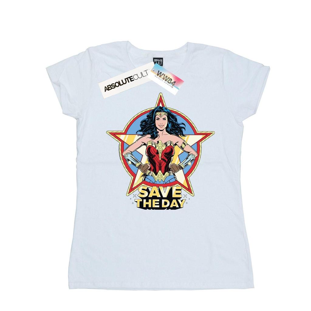DC Comics Womens/Ladies Wonder Woman 84 Star Design Cotton T-Shirt