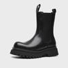 Herbst/Winter 2023 Mode: Chelsea-Stiefel aus Leder im Motorrad-Stil