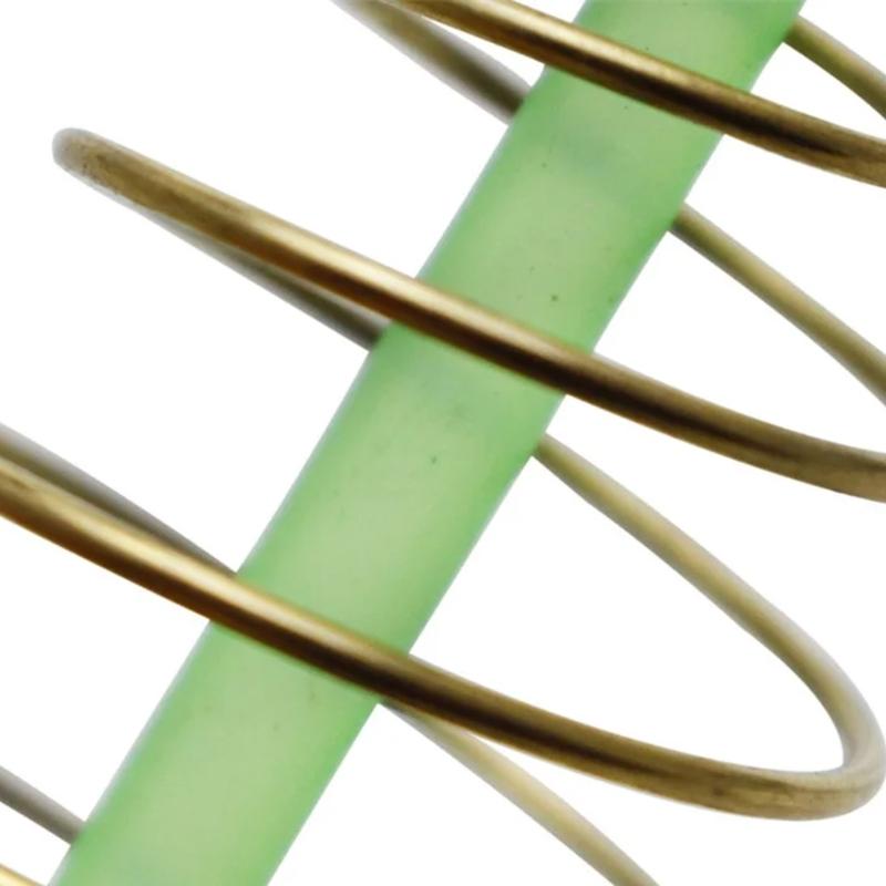 10pcs Baits Thrower Feeder Saltwater Fishing Accessories Feeder Basket Fishing Spring Feeder Coil Inline Method Feeder