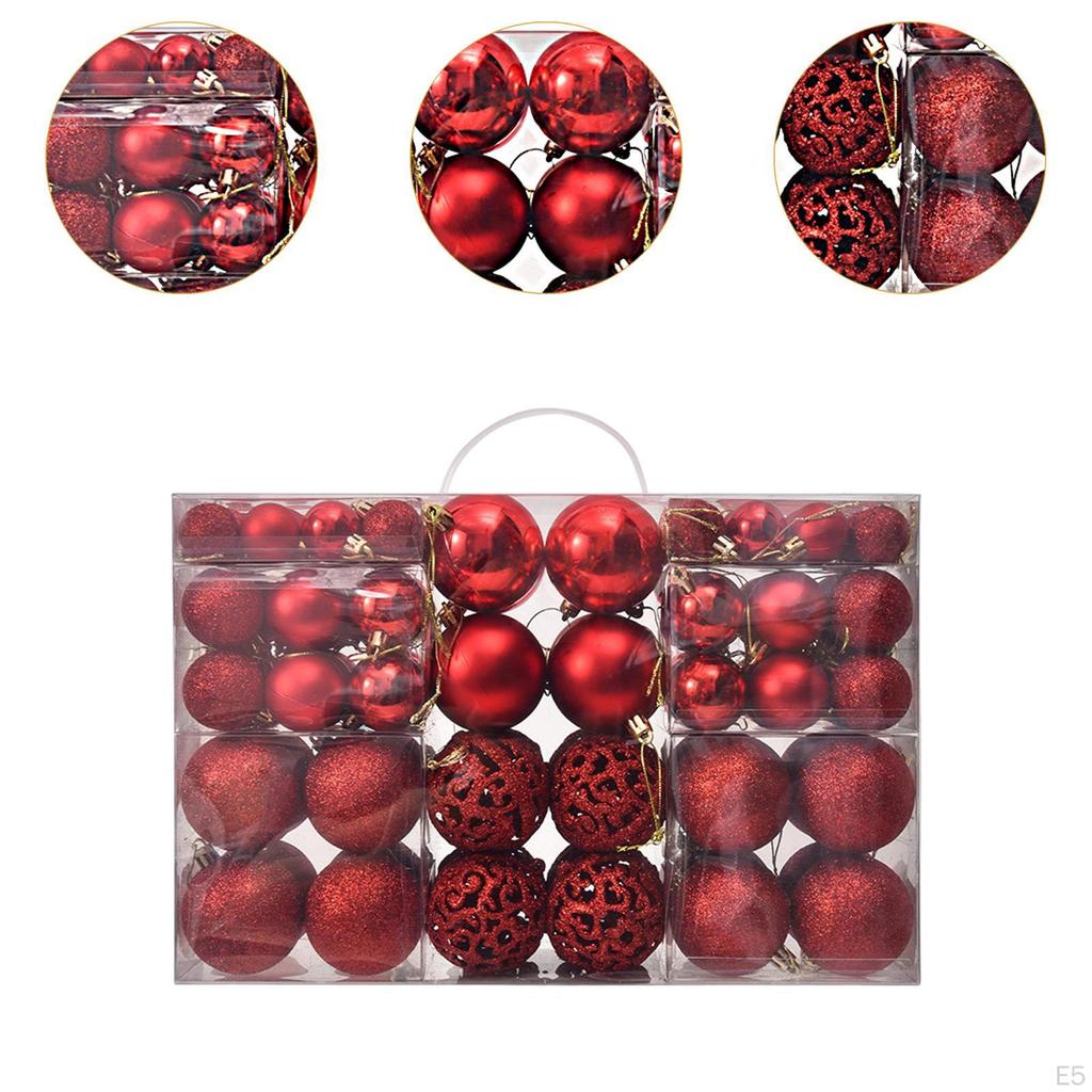 -Ornaments, Set of Pendants, Drops, Christmas Tree, Hanging Decoration, Decoration for