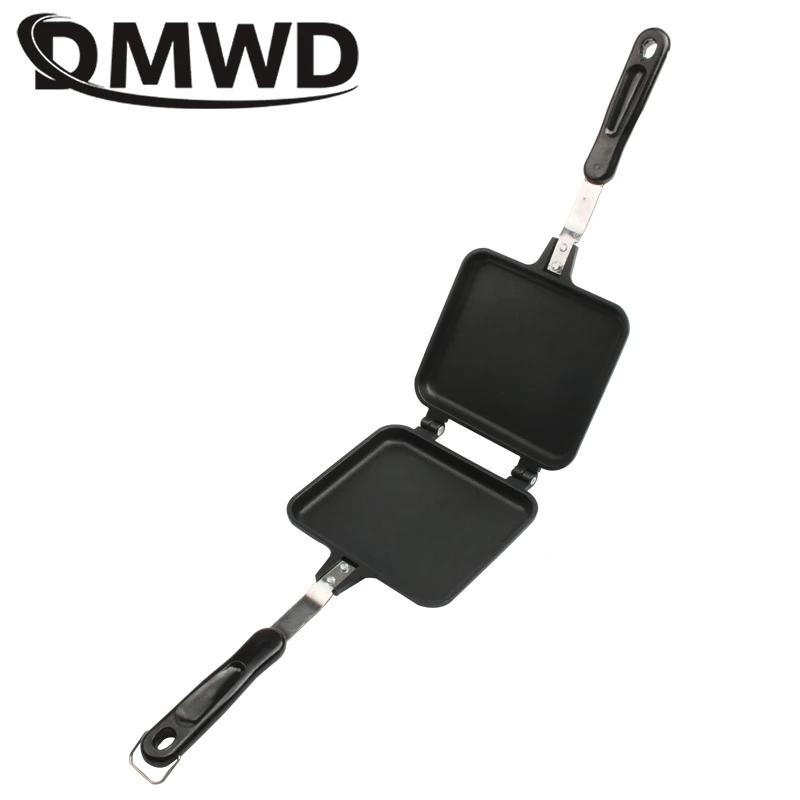 

Gas Non-Stick Sandwich Maker Iron Bread Toast Breakfast Machine Waffle Pancake Baking Barbecue Oven Mold Mould Grill Frying Pan