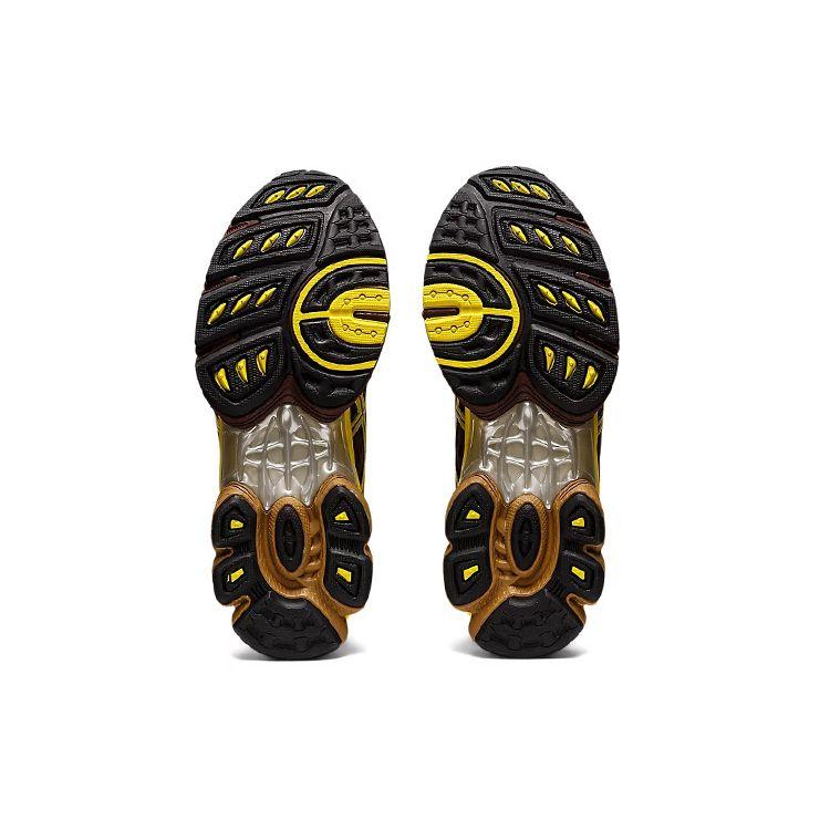Asics Kiko Kostadinov x UB3-S Gel Nimbus 9 Rum Raisin Unisex tenisky Červeno-zeleno-lesklé 1201A442-600