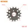 OTOM Motorcycle 428-16T Front Sprocket Transmission Gear Chain Wheel For YAMAHA DT230 MT250 Off-Road Motocross Parts Dirt Bikes