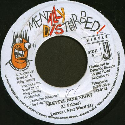 7inch Record LEXXUS / NAAH SWITCH - Skettel Nine Night / Time NONE Mentally Distur Jamaica Reggae, Ska & Dub Used