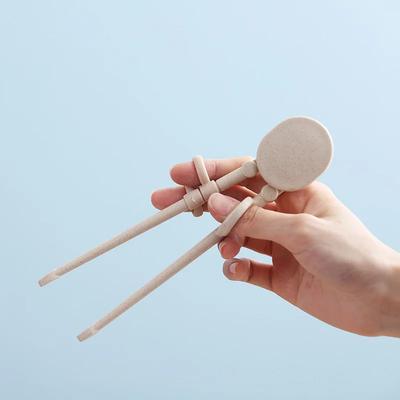 Bacchette per bambini, per principianti, per imparare a mangiare cibo, solo per bambini, per mano destra, regalo per principianti
