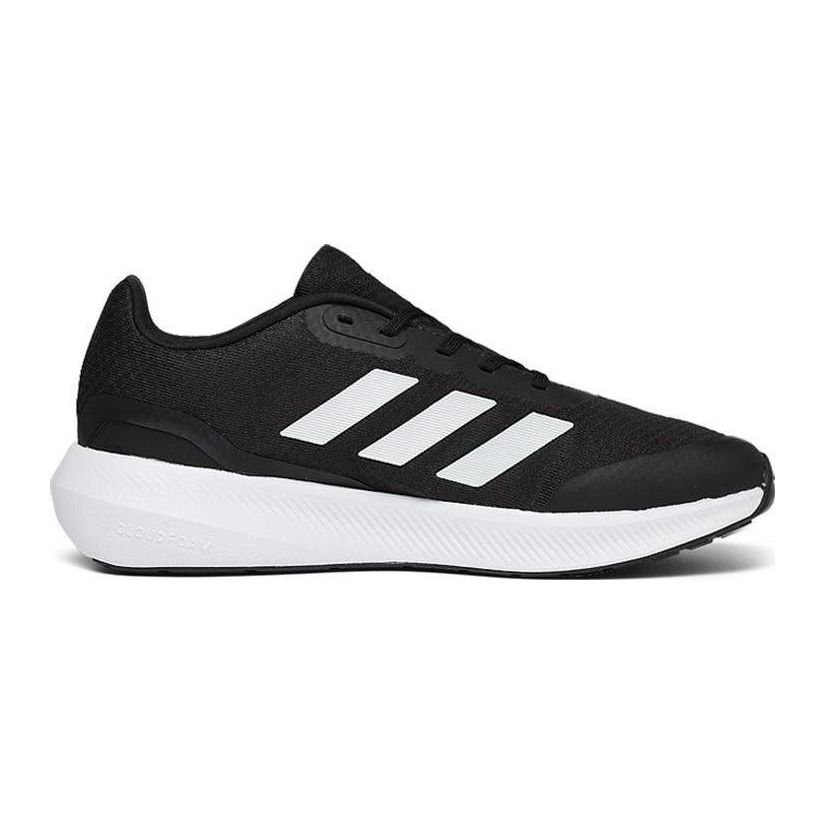 adidas Falcon 3 J Black White Kids Sneakers Core-Black Cloud-White HP5845