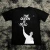Retro The Queen Is Dead Graphic The Smiths Short Sleeve TShirt Unisex Unisex Cotton Casual Round Neck Top For Spring Summer Outfits