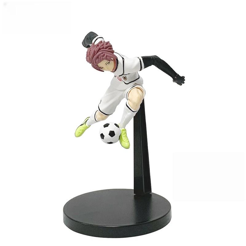 Anime Figure Blue Lock Football Uniform Nagi Seishirou Itoshi Rin Action Figure Pvc Collection Model Doll Toy Gift For Fans