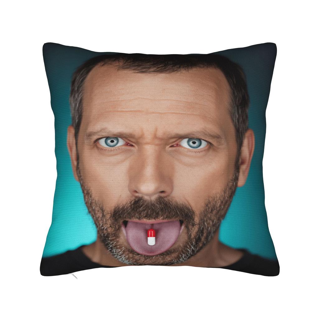 H-House-MD Pillow Cover  Retro Trendy Pillow Case For Sofa Bedroom Home Decor Print Pillowcases Gift
