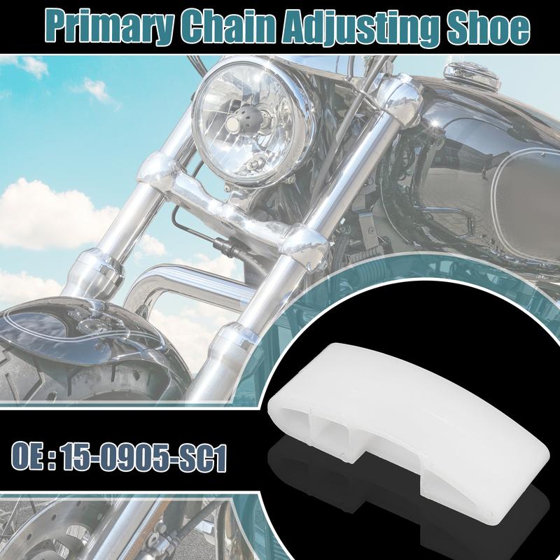 Motoforti Motorcycle Primary Chain Adjusting Shoe 15-0905-SC1 for Harley-Davidson Tour Glide 80-96 for Harley-Davidson Electra