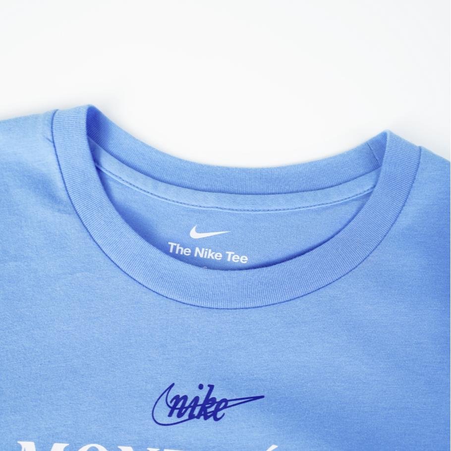 New Mlb X Nike T Shirts Men Sky Blue 3Z3B7SBGM-EXP