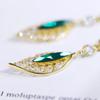 2023 Trendy Leaf Earrings: Elegant, Lightweight Luxury Design for Women